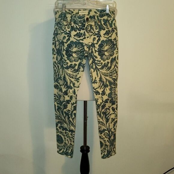 Denim & Supply Ralph Lauren Denim - denim & supply ralph lauren jeans size 27 flower print zipper around ankle